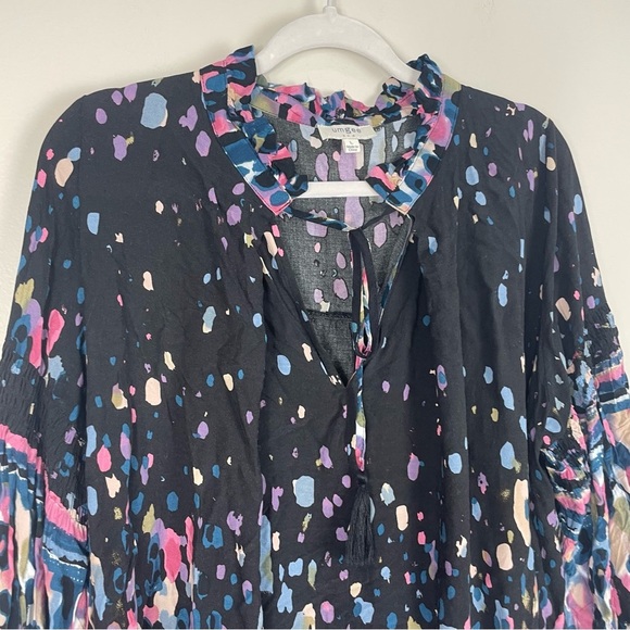 Umgee Multicolor Abstract Blouse - Picture 3 of 9